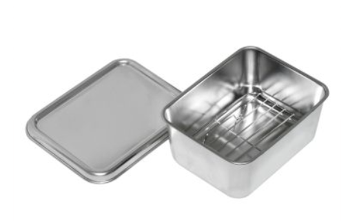 CONTAINER INOX JAPONÊS 13,7X10,6X6 CM 