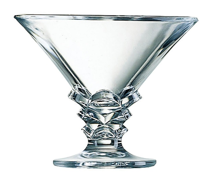 TAÇA VIDRO SOBREMESA 21 CL