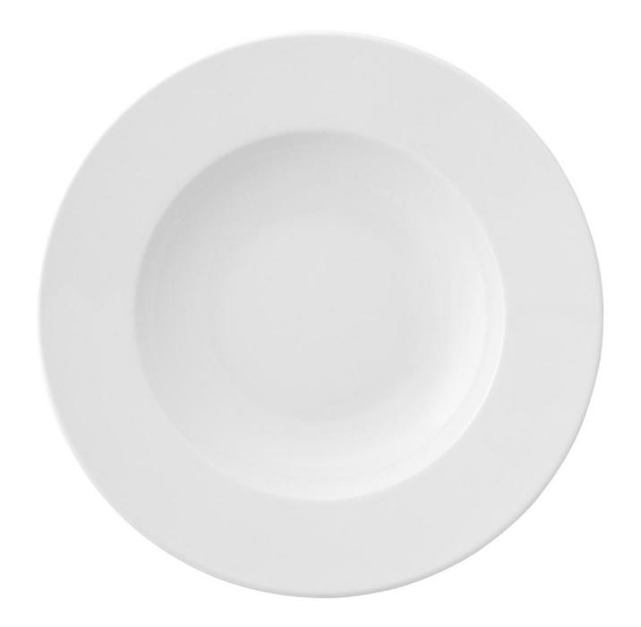 PRATO PASTA PORCELANA BRANCA 30 CM