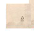 GUARDANAPO RECICLADO FOLHA DUPLA 20X20 CM (PACK 100)