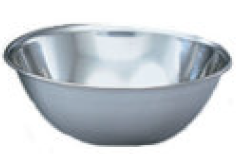 TAÇA INOX SEMI-ESFERICO 2.8L 24 CM